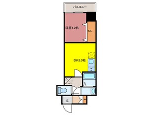 GARDENIA高井田の物件間取画像